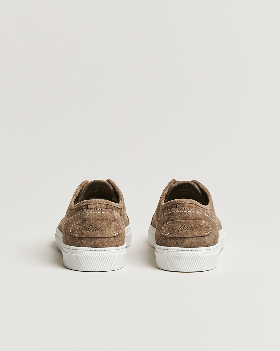Herre | Brioni Casetta Sneakers Dark Brown Suede | Brioni | Casetta Sneakers Dark Brown Suede