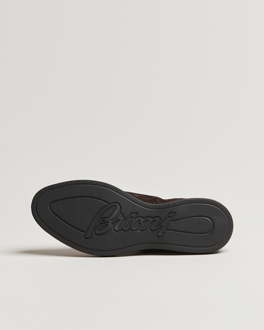 Herre | Brioni Desert Boot Dark Brown Nubuck | Brioni | Desert Boot Dark Brown Nubuck