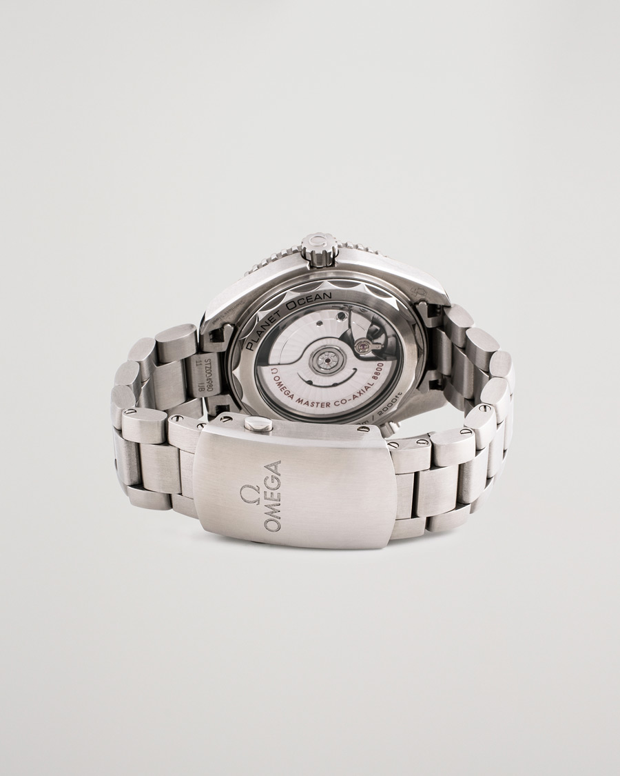 Herre | Omega Pre-Owned Seamaster Planet Ocean Steel Blue | Omega Pre-Owned | Seamaster Planet Ocean Steel Blue