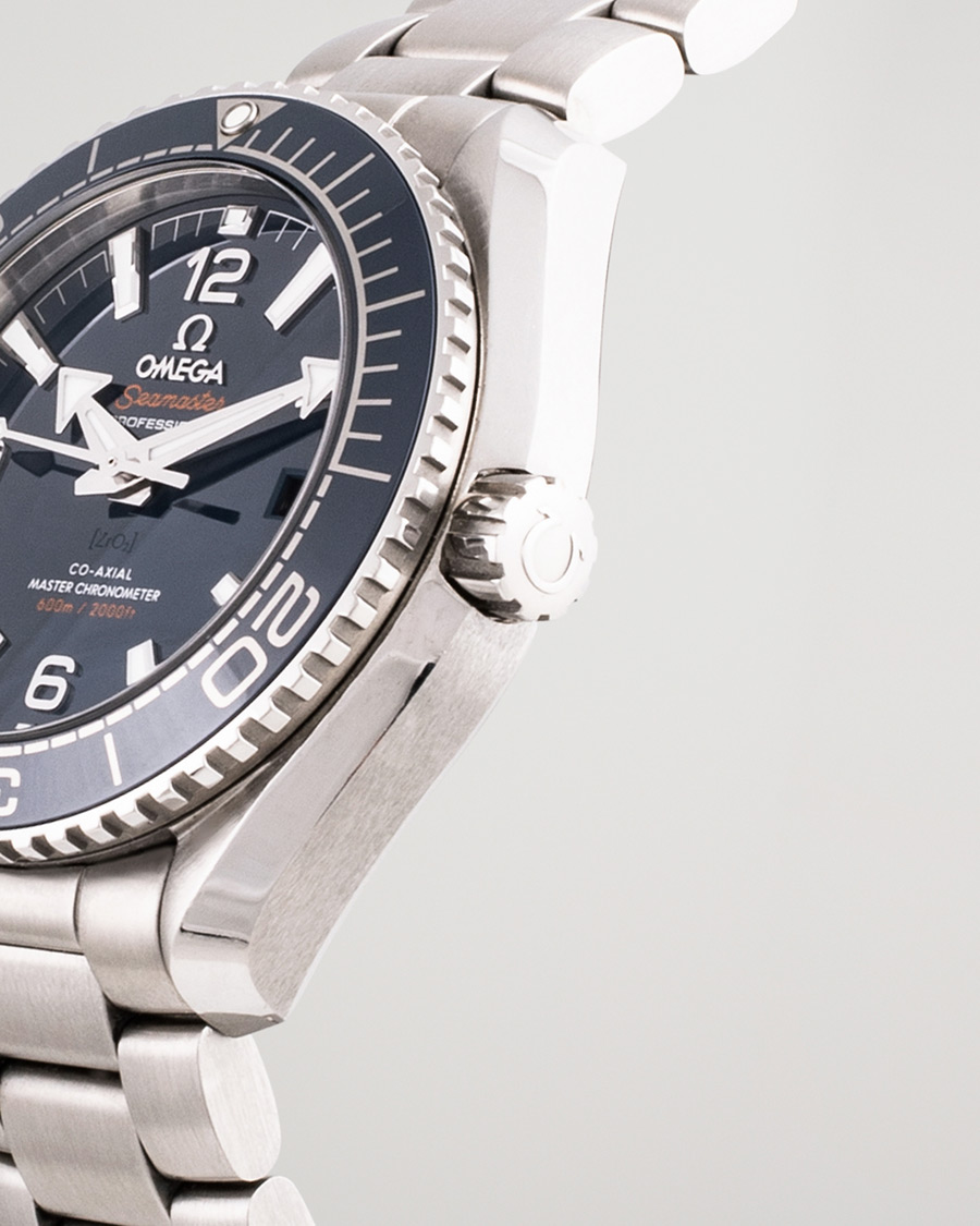 Herre | Omega Pre-Owned Seamaster Planet Ocean Steel Blue | Omega Pre-Owned | Seamaster Planet Ocean Steel Blue