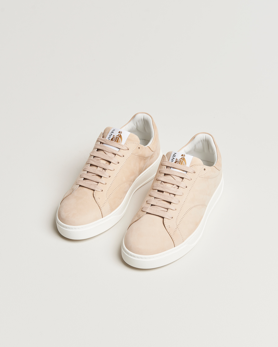 Herre | Lanvin DBB0 Plain Sneaker Sand | Lanvin | DBB0 Plain Sneaker Sand