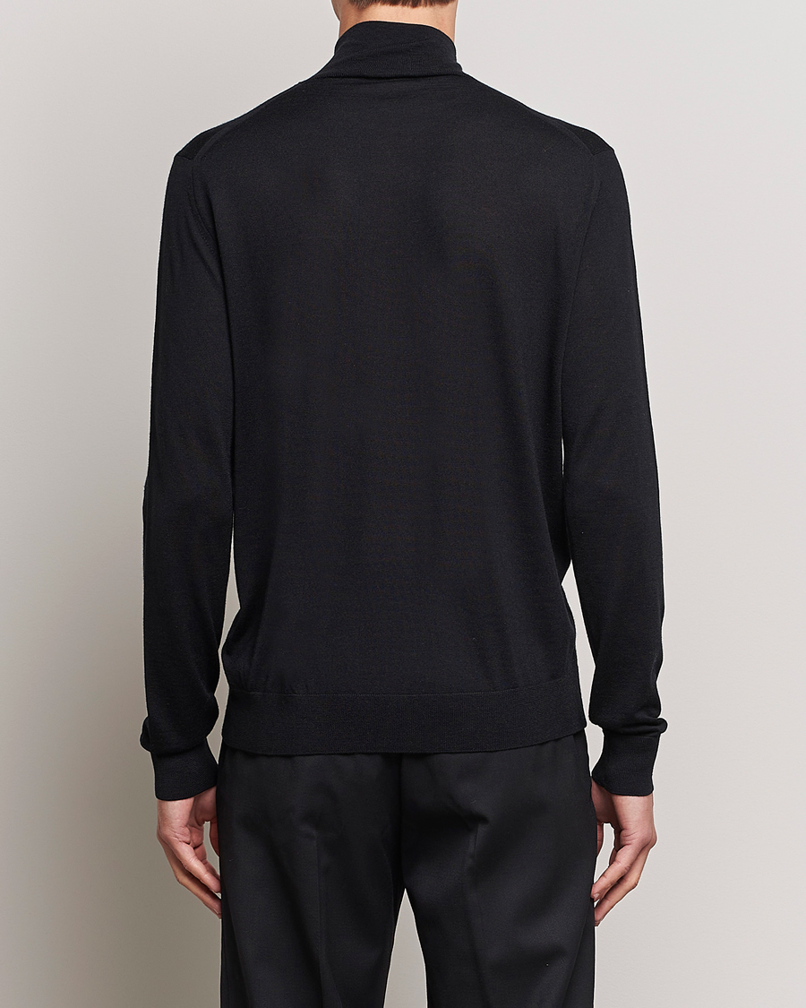 Herre | Trøjer | Lanvin | Wool/Silk Rollneck Black