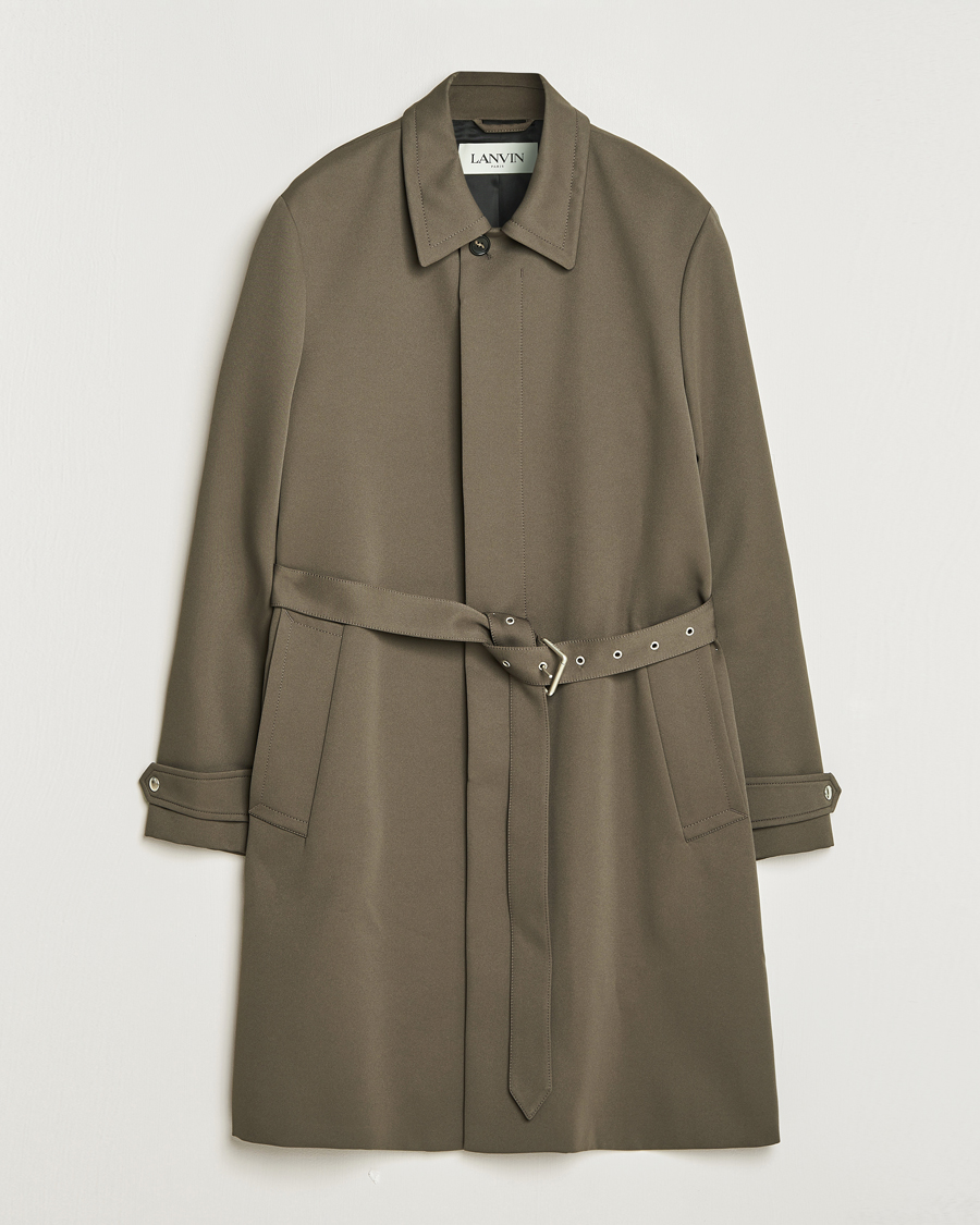 Herre | Jakker | Lanvin | Tailored Rain Coat Shark Grey