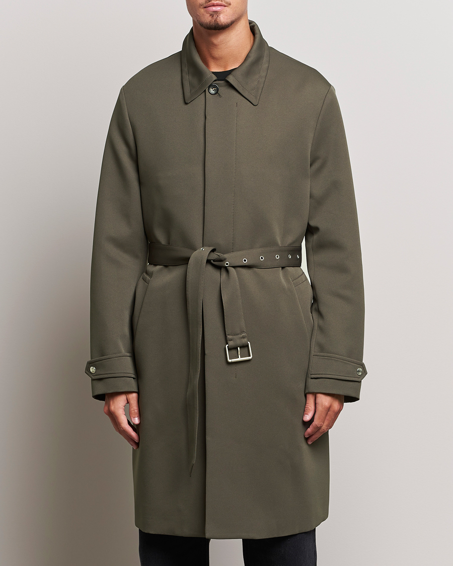 Herre | Frakker | Lanvin | Tailored Rain Coat Shark Grey
