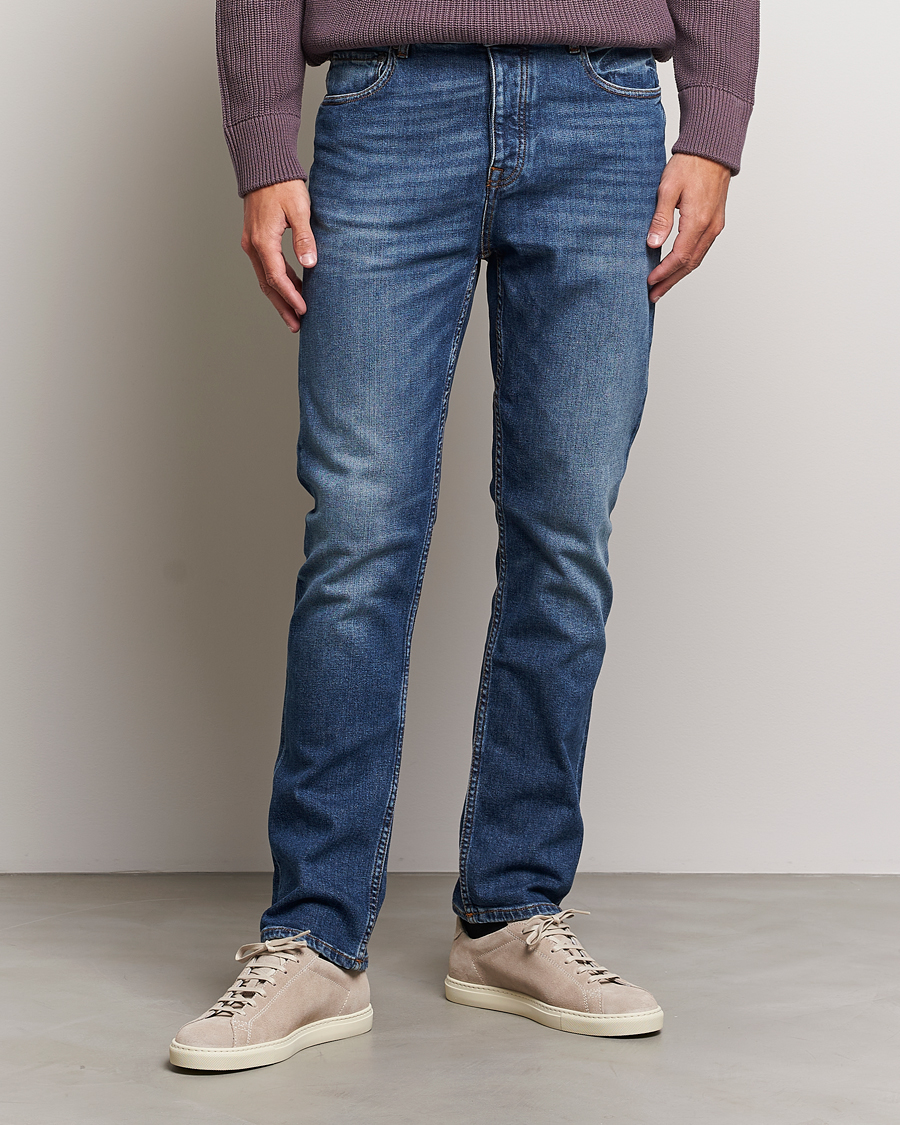 Herre | Jeans | NN07 | Johnny Stretch Jeans Mid Wash