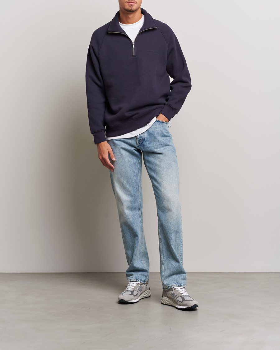 Herre | Trøjer | NN07 | Carlo Half Zip Navy