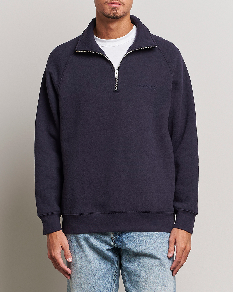 Herre | Trøjer | NN07 | Carlo Half Zip Navy