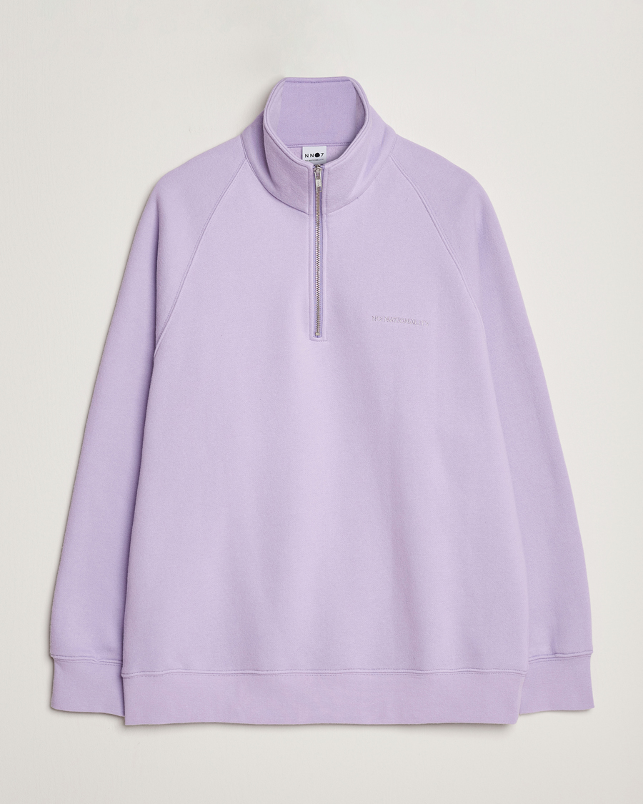 Herre | Trøjer | NN07 | Carlo Half Zip Purple Rose