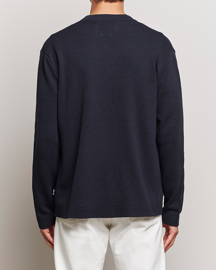 Herre | Trøjer | NN07 | Bradley Cotton Cardigan Navy