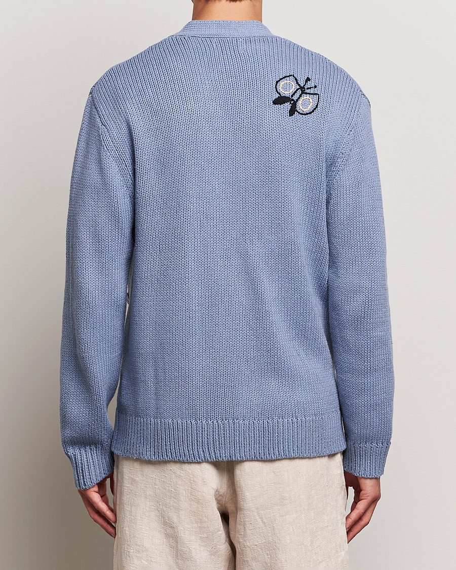 Herre | Trøjer | NN07 | Milton Knitted Cardigan Ashley Blue Mel