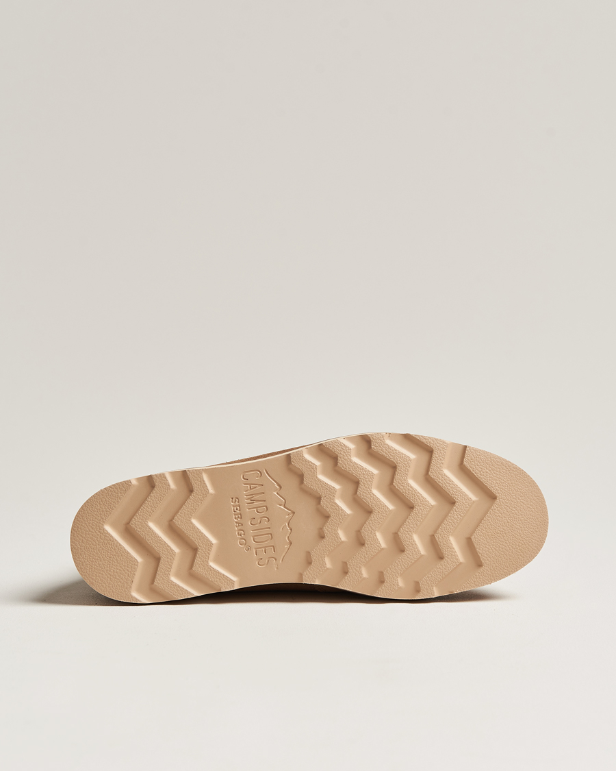 Herre | Sebago Tala Oiled Suede Mid Boot Beige Camel | Sebago | Tala Oiled Suede Mid Boot Beige Camel