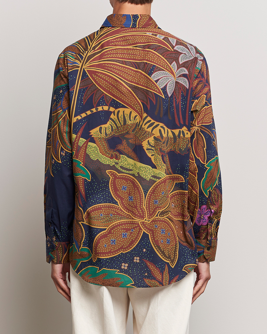 Herre | Skjorter | Etro | Oversize Jungle Printed Shirt Navy