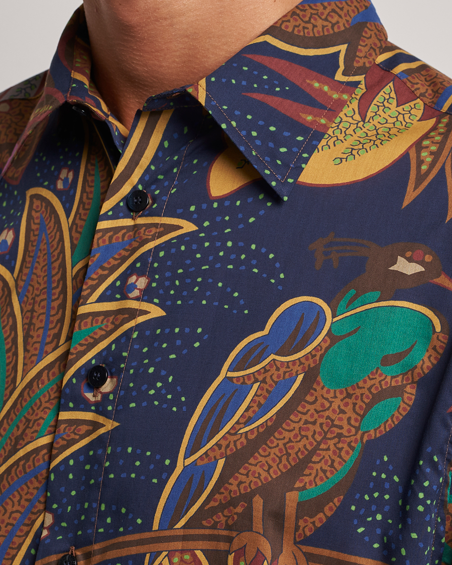 Herre | Skjorter | Etro | Oversize Jungle Printed Shirt Navy