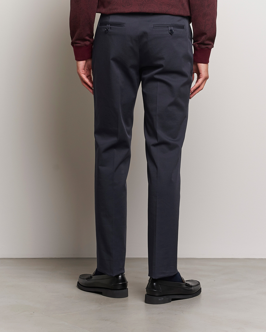 Herre | Bukser | Etro | Slim Fit Chinos Navy