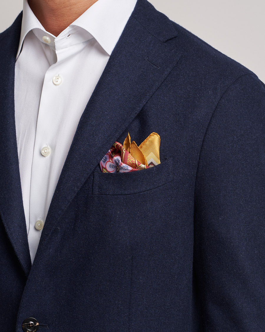 Herre | Etro Bangalore Printed Pocket Square Beige | Etro | Bangalore Printed Pocket Square Beige