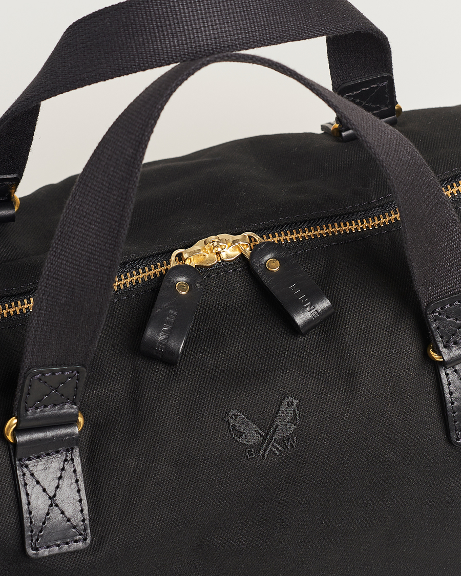 Herre | Tasker | Bennett Winch | Canvas Suit Carrier Holdall Black