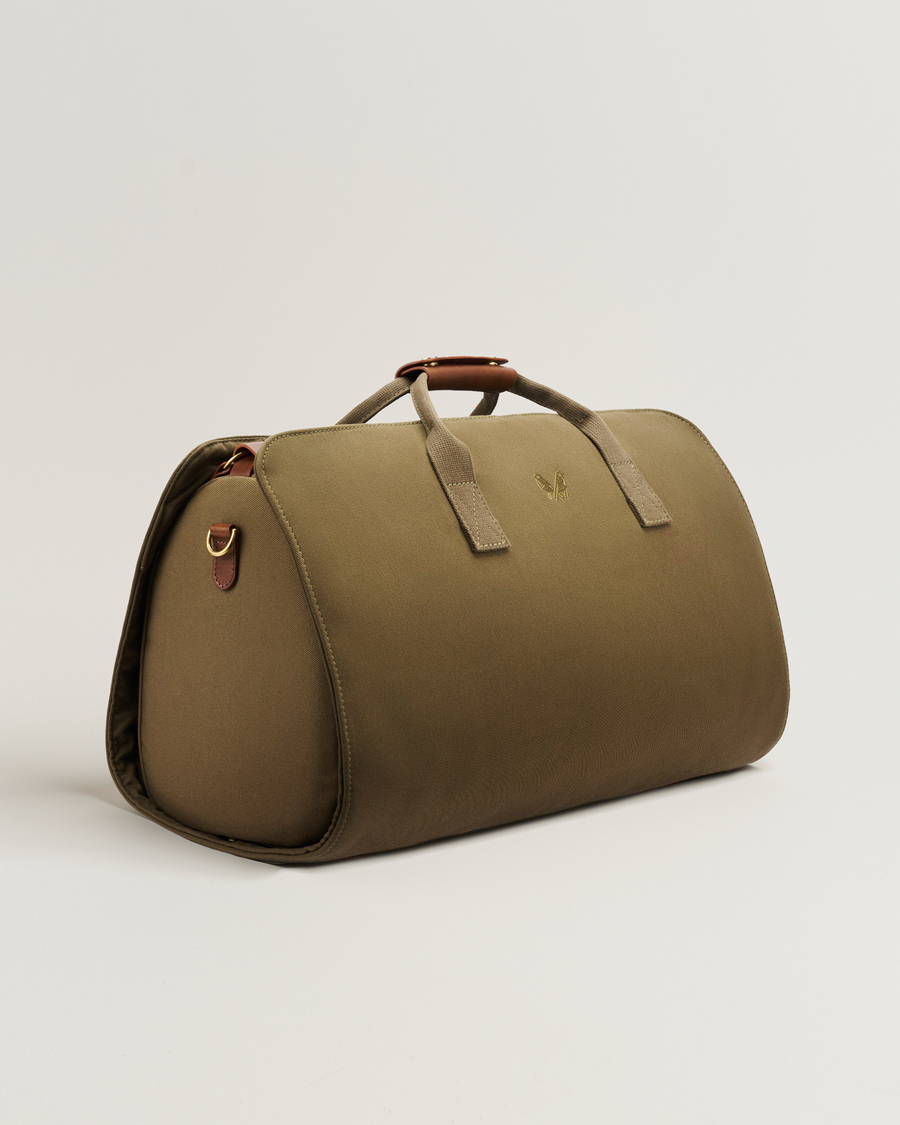 Herre | Tasker | Bennett Winch | Canvas Suit Carrier Holdall Olive