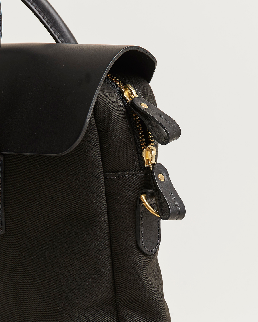 Herre | Tasker | Bennett Winch | Canvas Briefcase Black