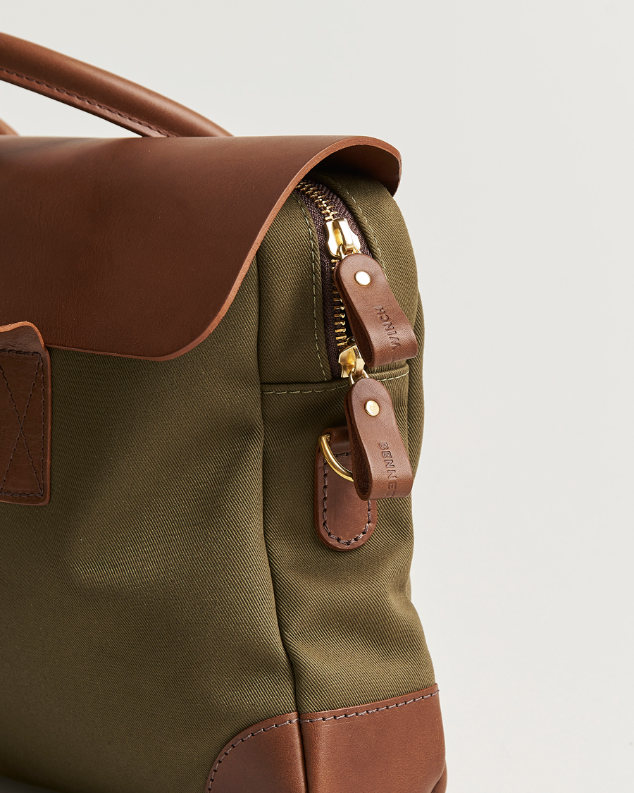 Herre | Tasker | Bennett Winch | Canvas Briefcase Olive