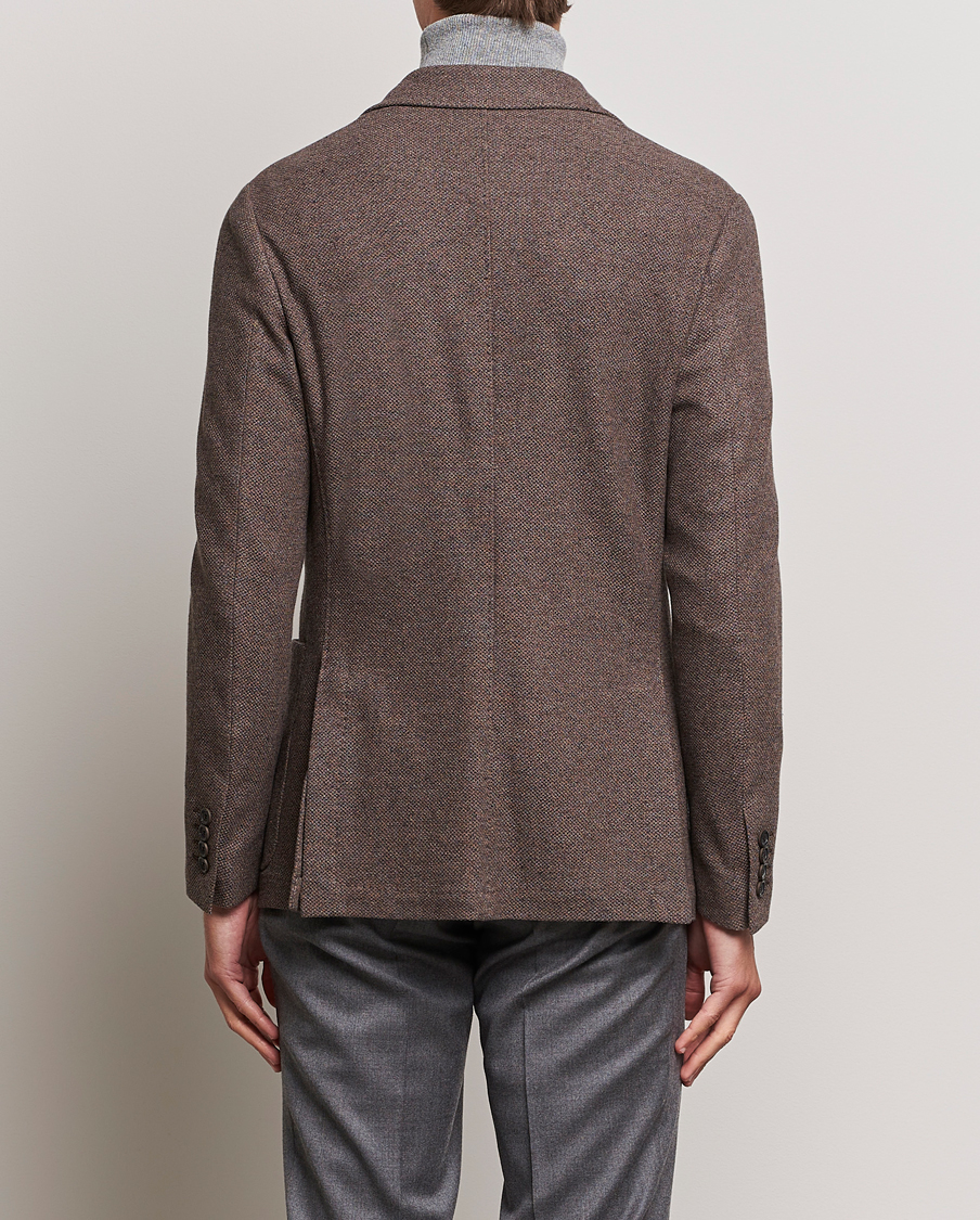 Herre | Blazere & jakker | Canali | Structured Wool Jersey Jacket Beige