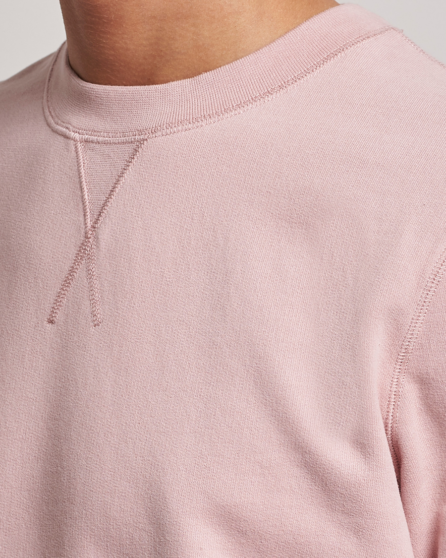 Herre | Trøjer | Sunspel | Loopback Sweatshirt Shell Pink