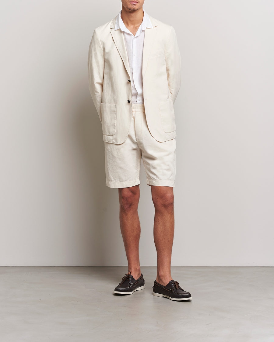 Herre | Blazere & jakker | Sunspel | Unconstructed Cotton/Linen Blazer Undyed