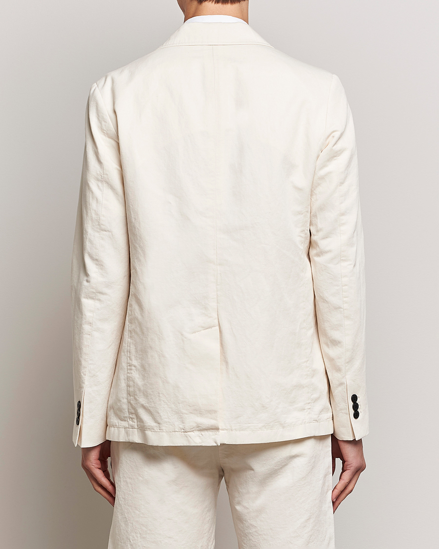 Herre | Blazere & jakker | Sunspel | Unconstructed Cotton/Linen Blazer Undyed