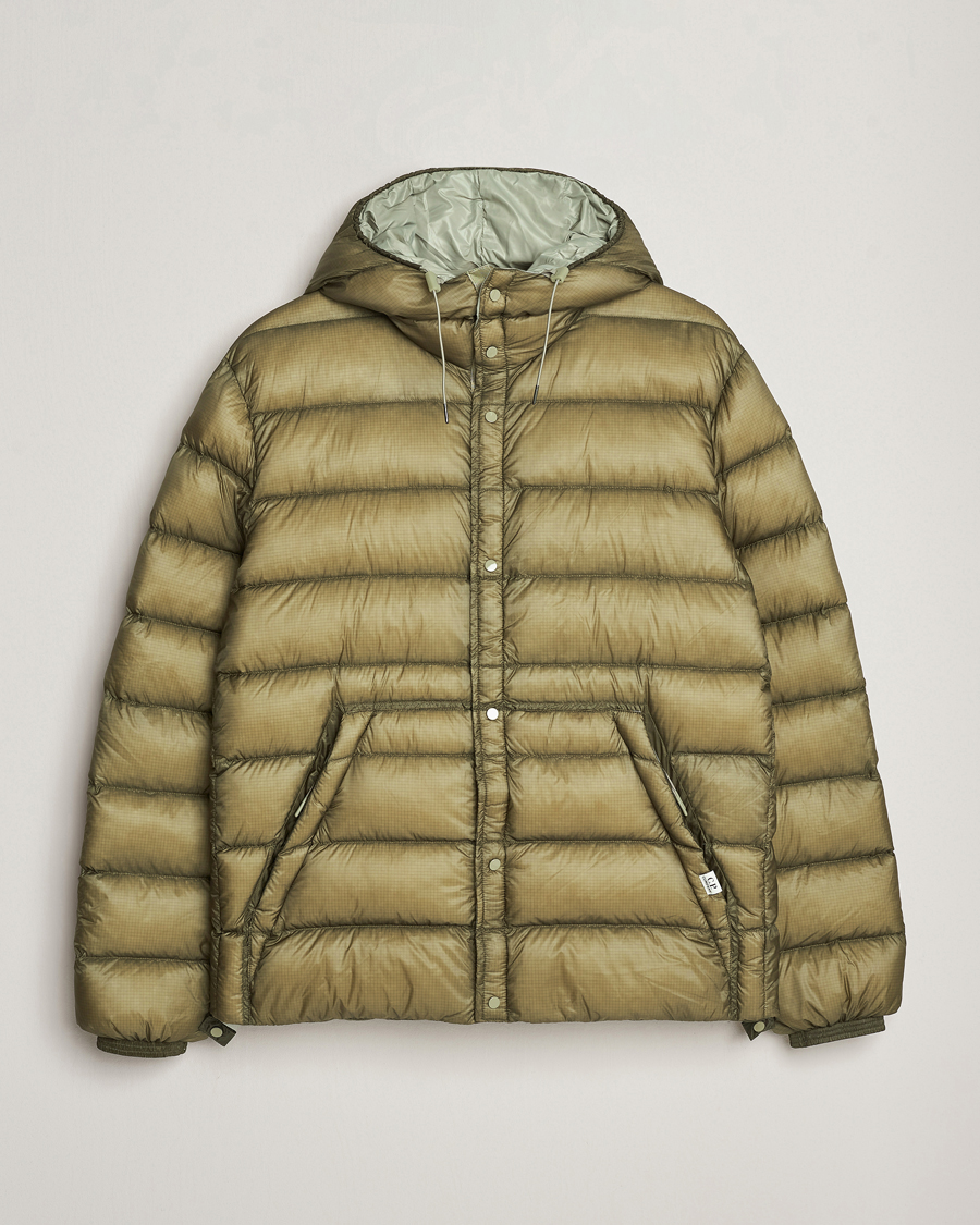 Herre | Jakker | C.P. Company | D.D Shell Padded Lightweight Jacket Olive