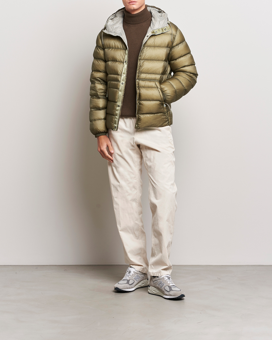 Herre | Jakker | C.P. Company | D.D Shell Padded Lightweight Jacket Olive