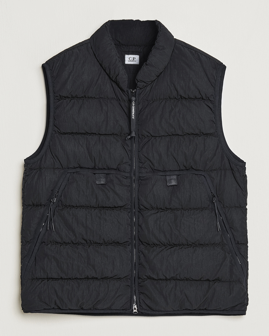 Herre | Jakker | C.P. Company | Eco-Chrome R Lightweight Down Vest Black