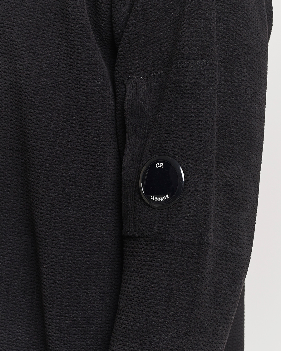 Herre | Trøjer | C.P. Company | Chenille Cotton Crewneck Black