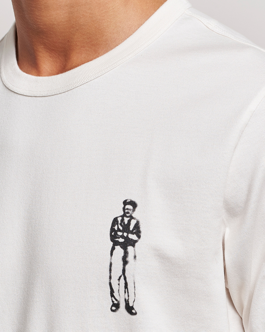 Herre | T-Shirts | C.P. Company | Mercerized Jersey Logo T-Shirt White