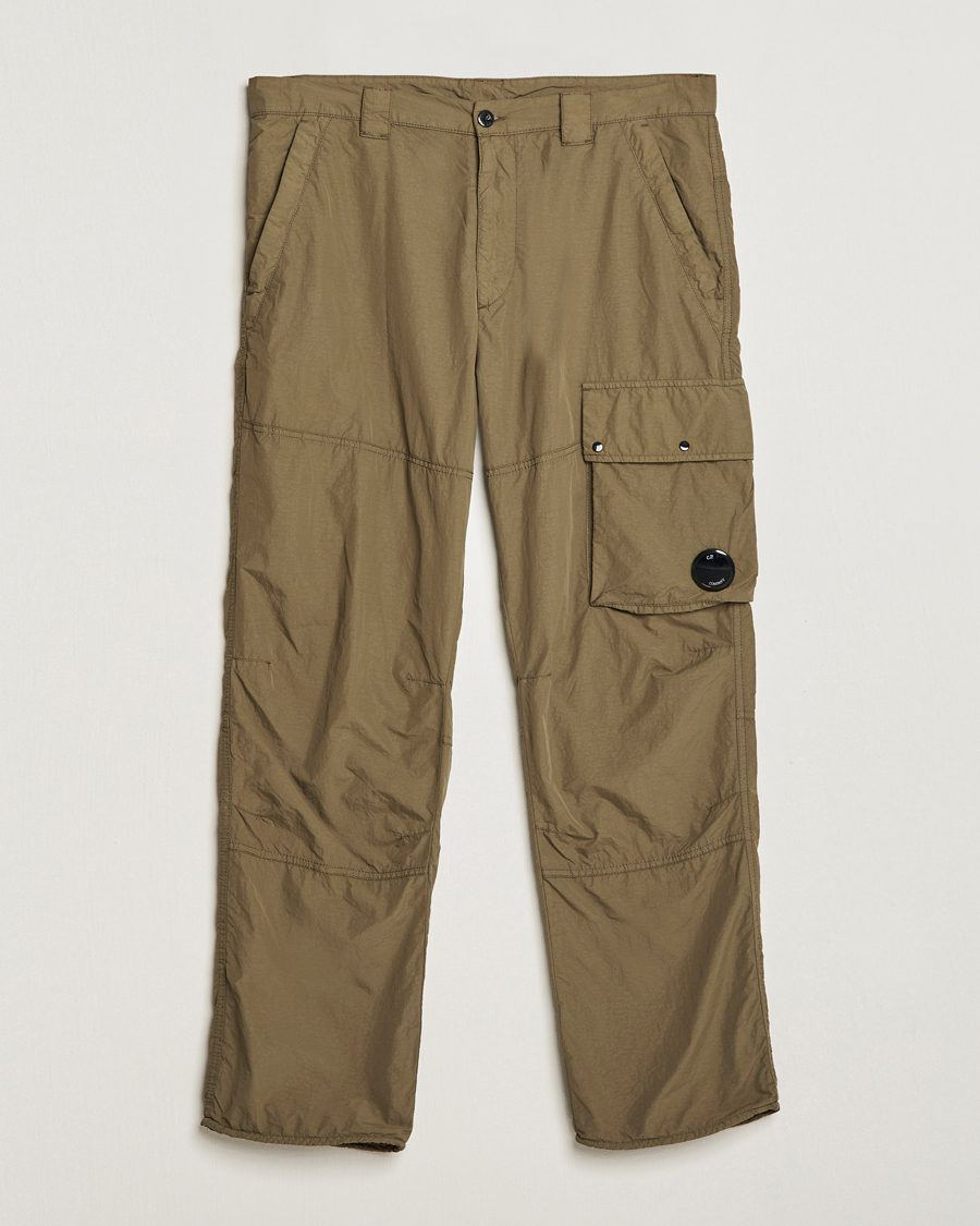 Herre |  | C.P. Company | Flatt Nylon Cargo Pants Light Brown