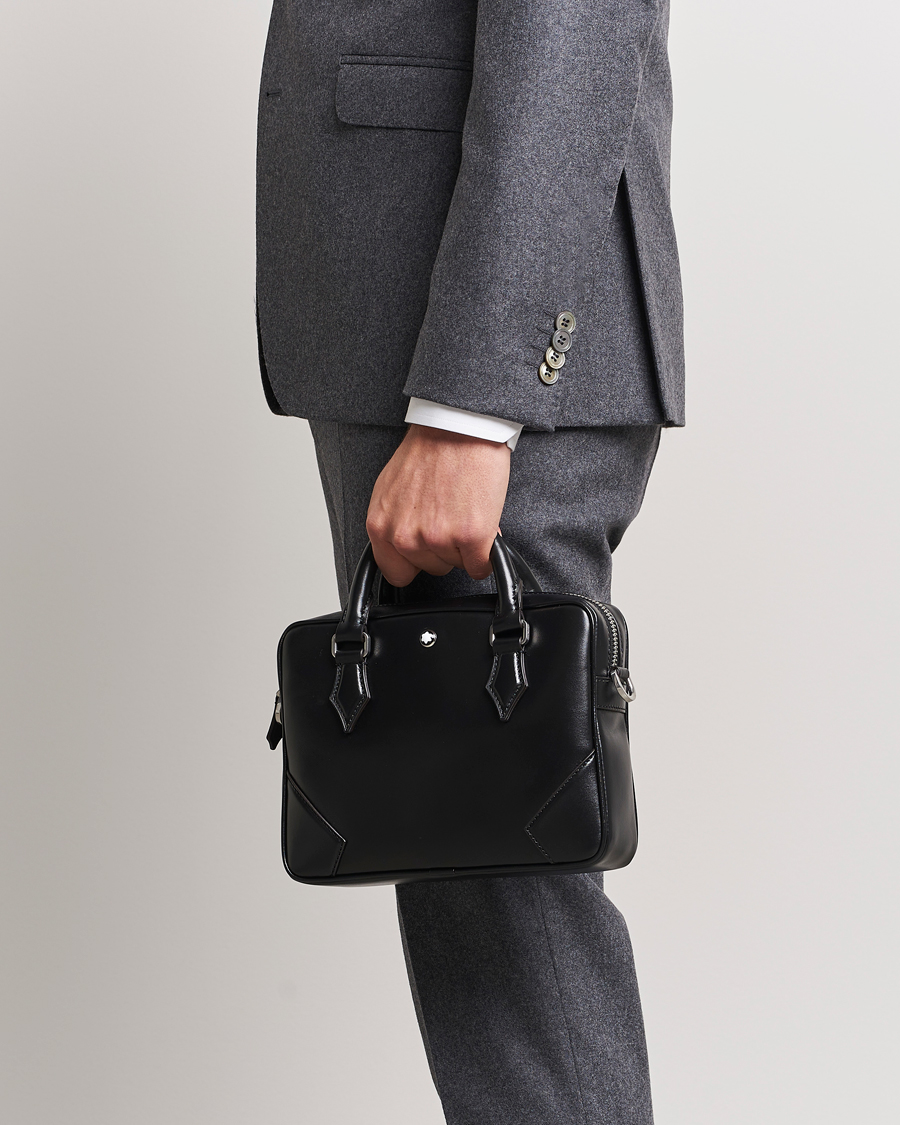 Herre | Montblanc Meisterstück Mini Document Case Black | Montblanc | Meisterstück Mini Document Case Black