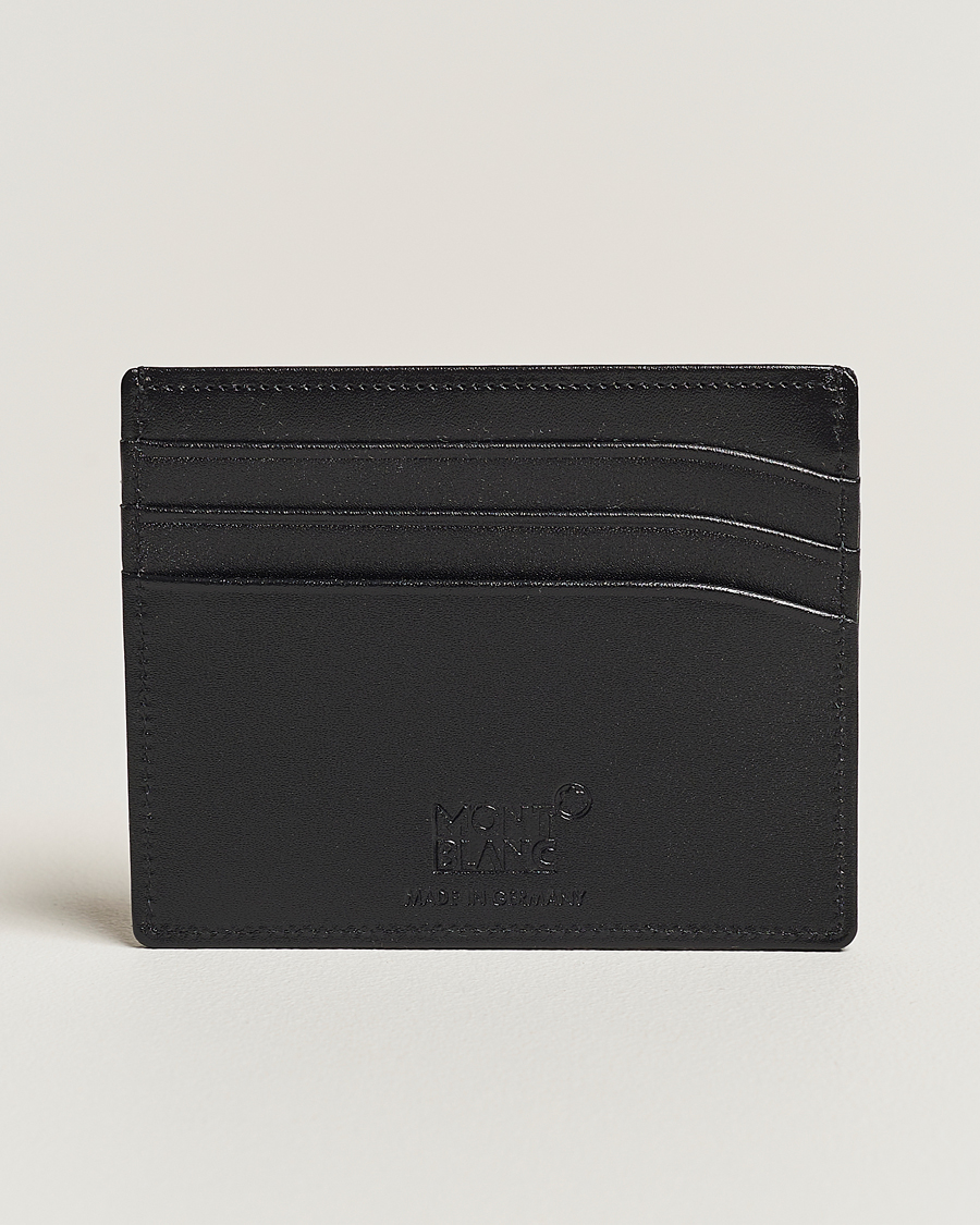 Herre | Montblanc Meisterstück Pocket 6 Credit Card Holder Black | Montblanc | Meisterstück Pocket 6 Credit Card Holder Black