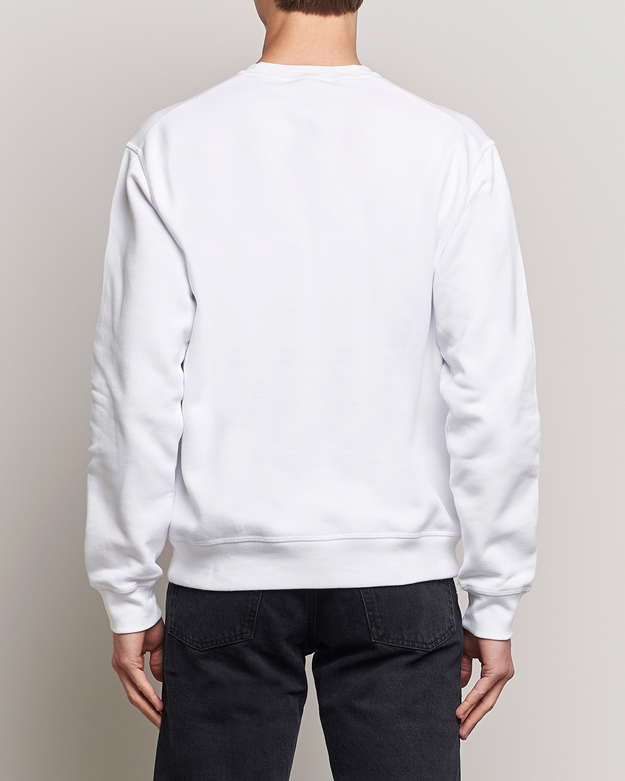 Herre | Trøjer | Dsquared2 | Cool Fit Leaf Sweatshirt White