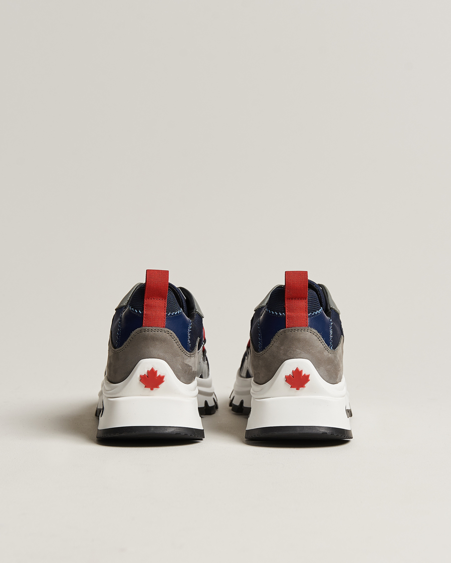 Herre | Dsquared2 DS2 Running Sneaker Blue/Grey | Dsquared2 | DS2 Running Sneaker Blue/Grey