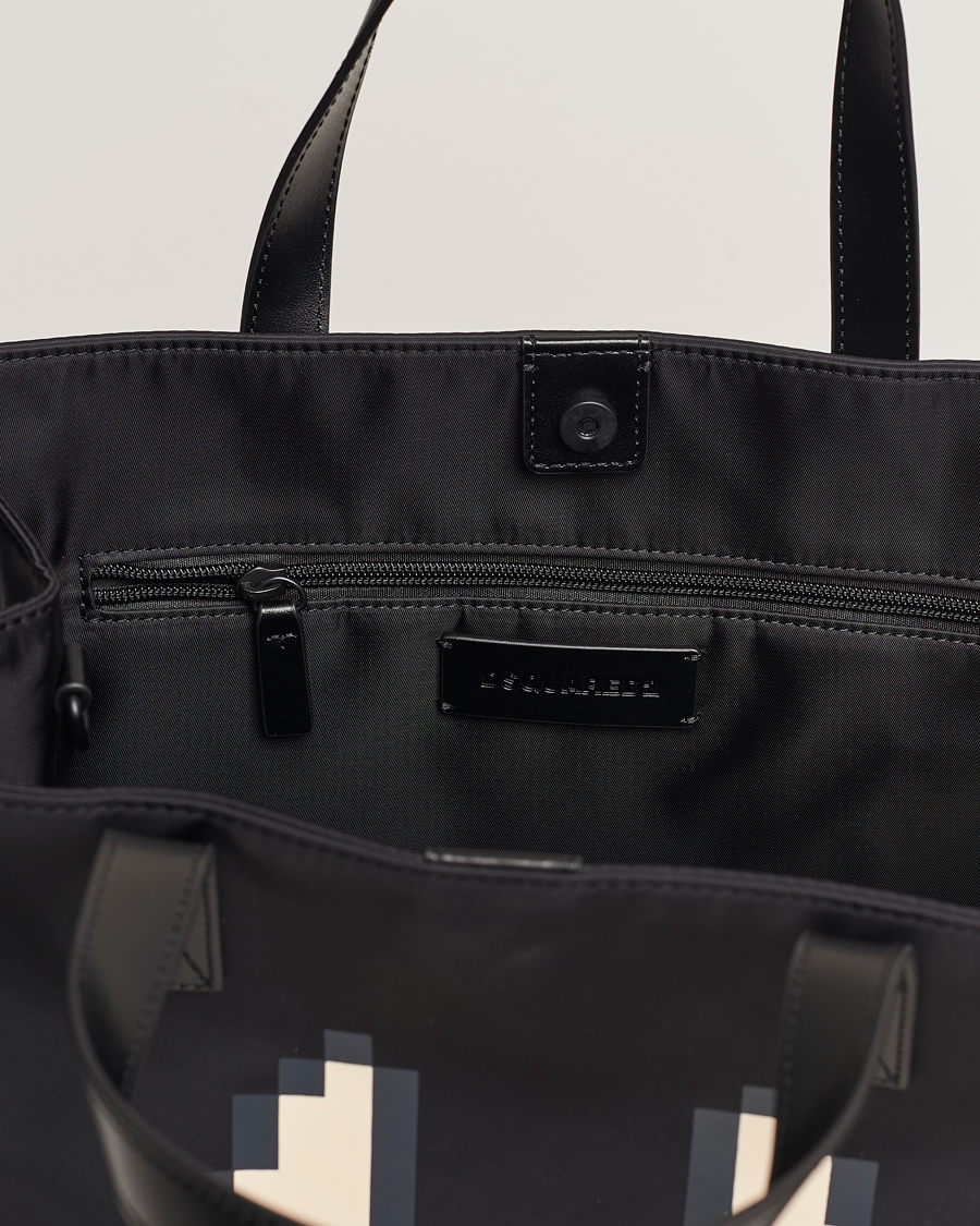 Herre | Dsquared2 Icon Mascotte Tote Bag Black | Dsquared2 | Icon Mascotte Tote Bag Black