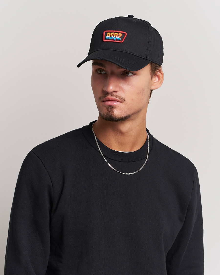 Herre | Dsquared2 Gaming Baseball Cap Black | Dsquared2 | Gaming Baseball Cap Black