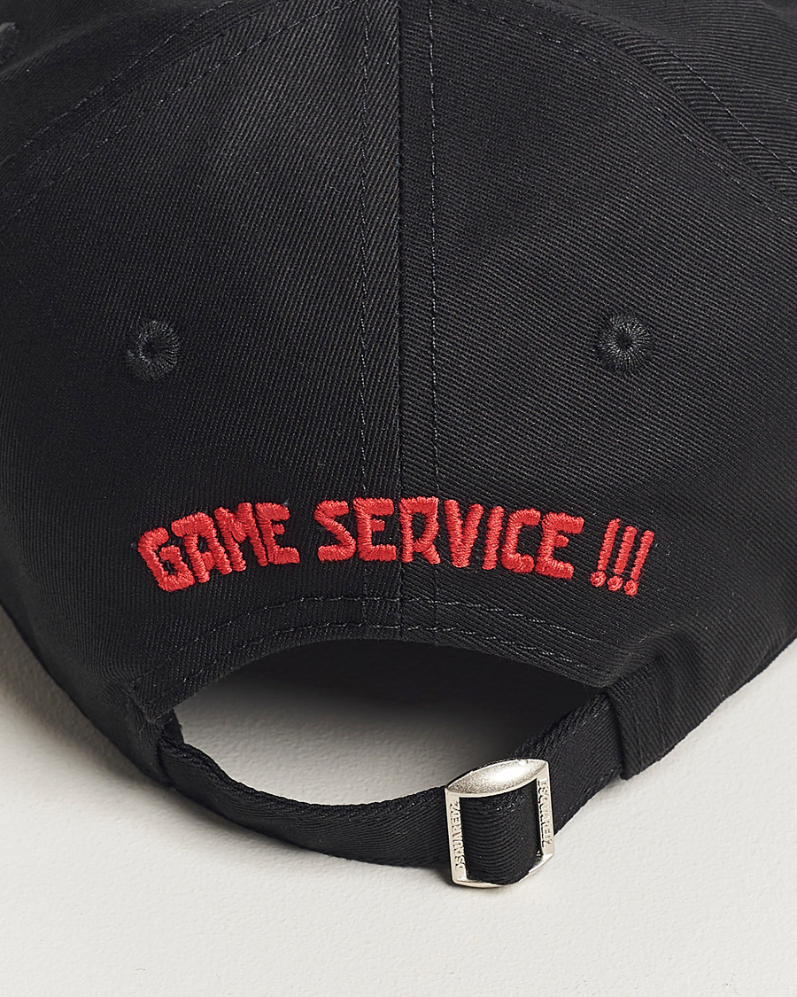 Herre | Dsquared2 Gaming Baseball Cap Black | Dsquared2 | Gaming Baseball Cap Black