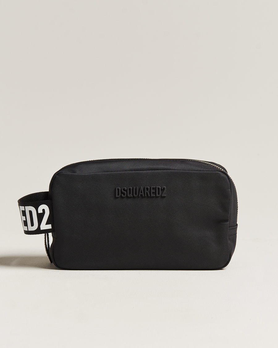 Herre | Dsquared2 Made With Love Washbag Black | Dsquared2 | Made With Love Washbag Black