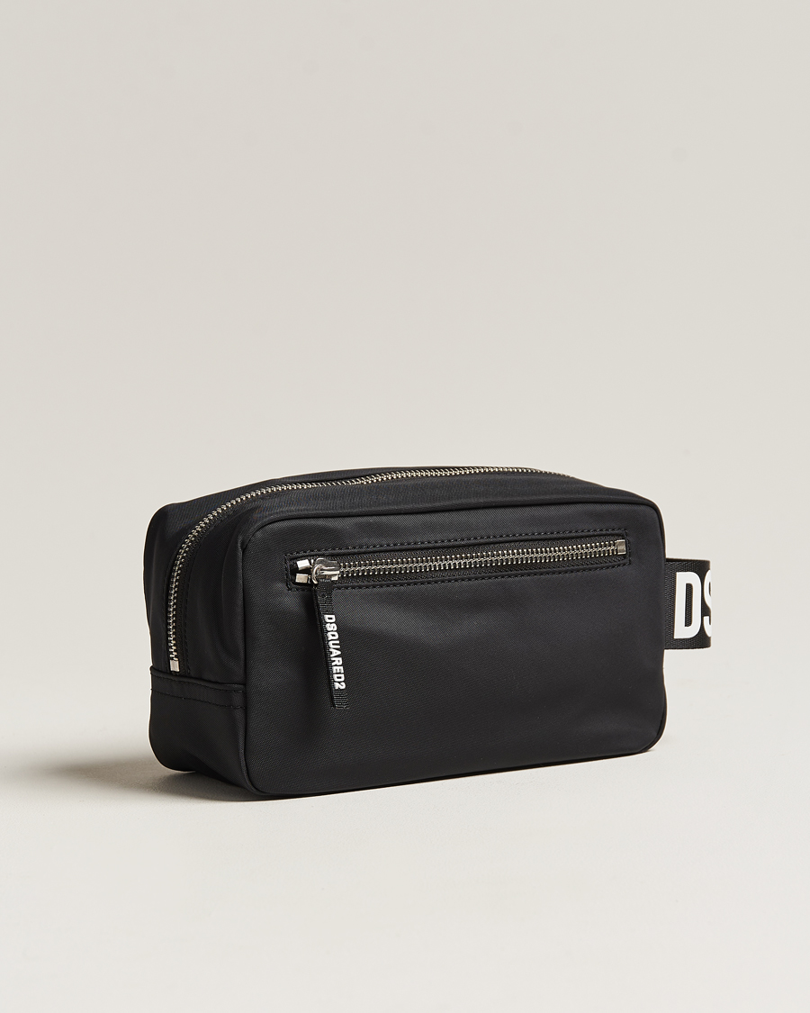 Herre | Dsquared2 Made With Love Washbag Black | Dsquared2 | Made With Love Washbag Black