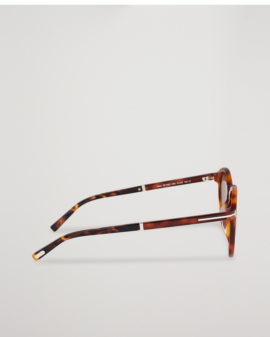 Herre | Solbriller | Tom Ford | Elton Sunglasses Blonde Havana/Smoke