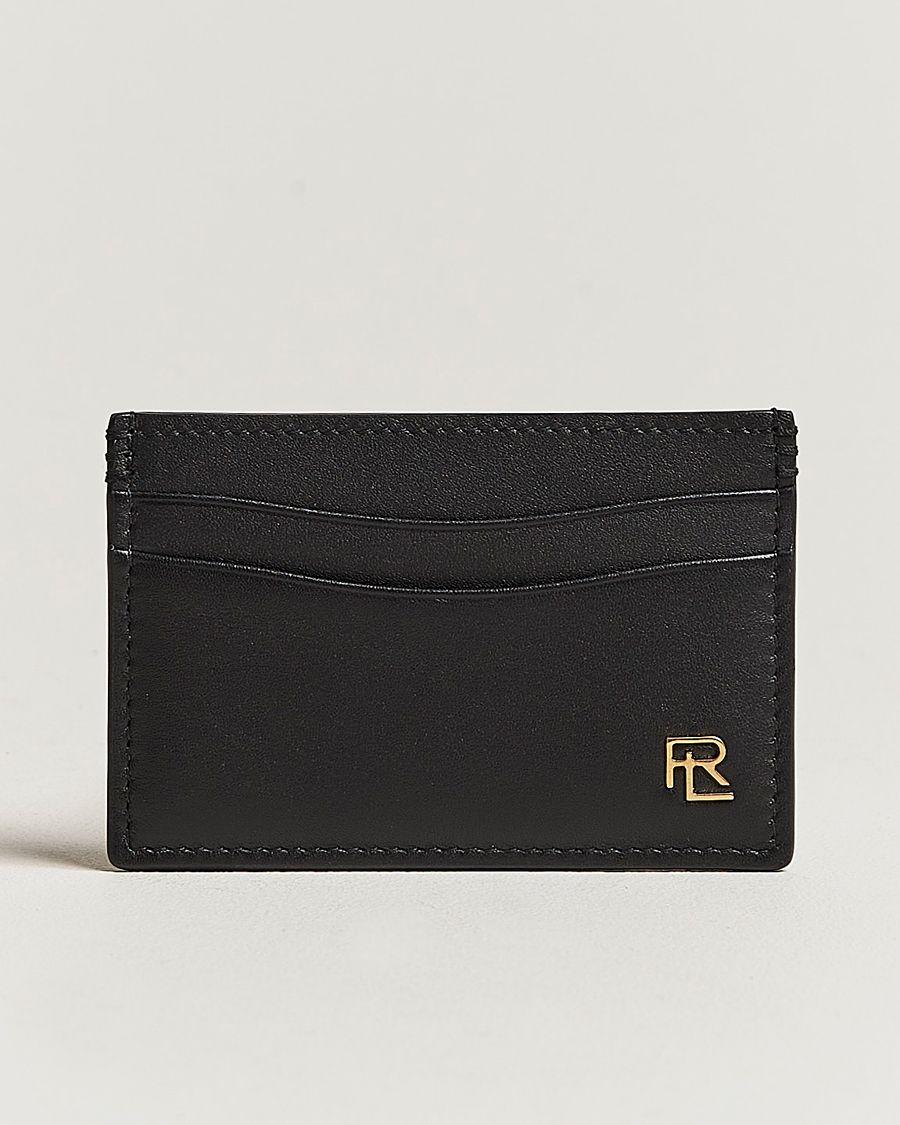 Herre | Ralph Lauren Purple Label Luxe Calf Cardholder Black | Ralph Lauren Purple Label | Luxe Calf Cardholder Black