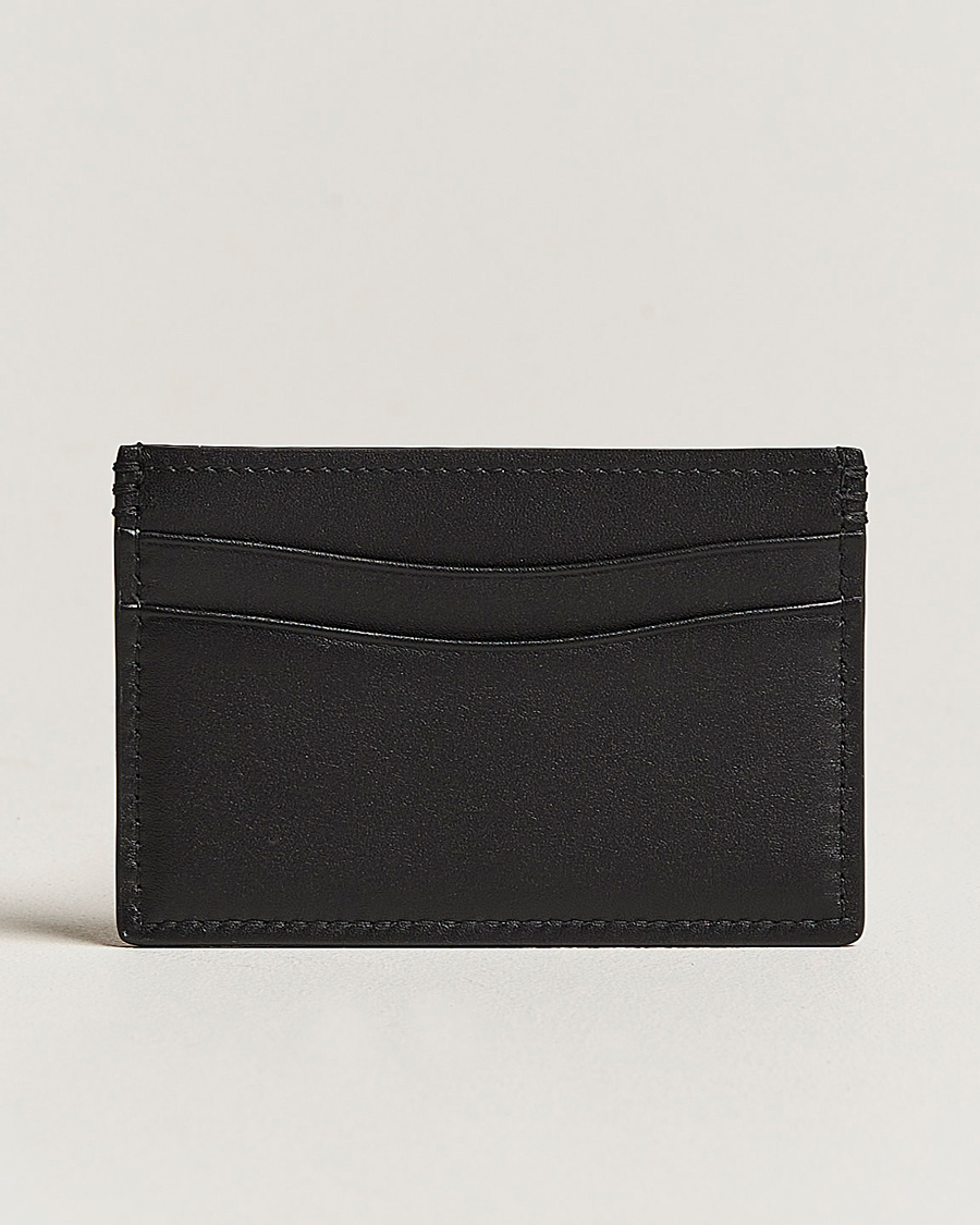 Herre |  | Ralph Lauren Purple Label | Luxe Calf Cardholder Black