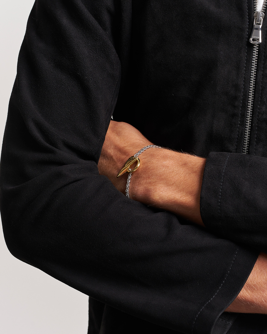 Herre | Armbånd | Tom Wood | Robin Bracelet Duo Silver/Gold