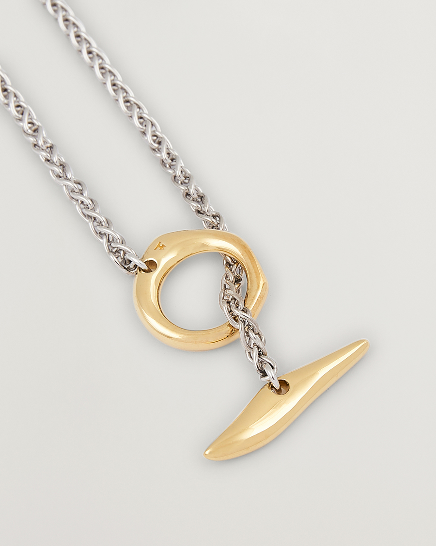 Herre | Tom Wood Robin Bracelet Duo Silver/Gold | Tom Wood | Robin Bracelet Duo Silver/Gold