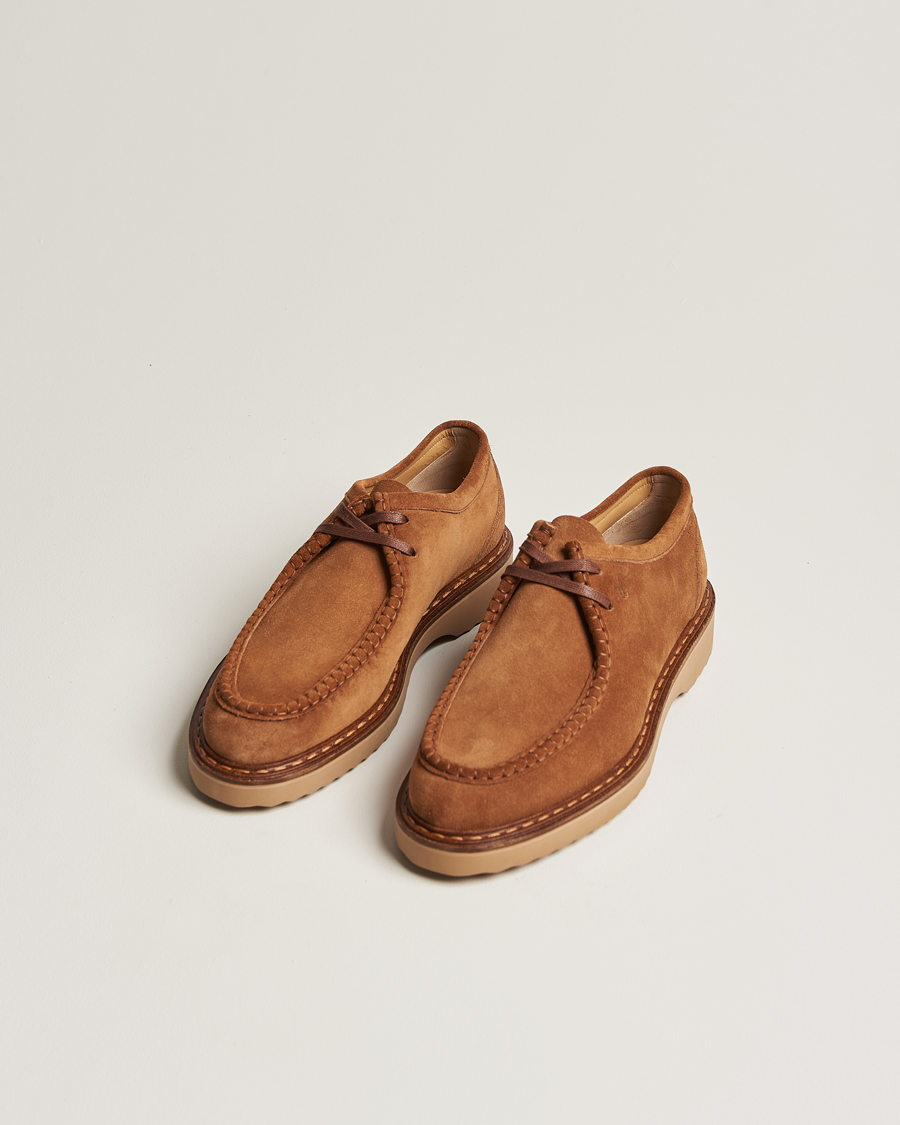 Herre | Sko i ruskind | Bally | Nadhy Suede Loafer Cognac