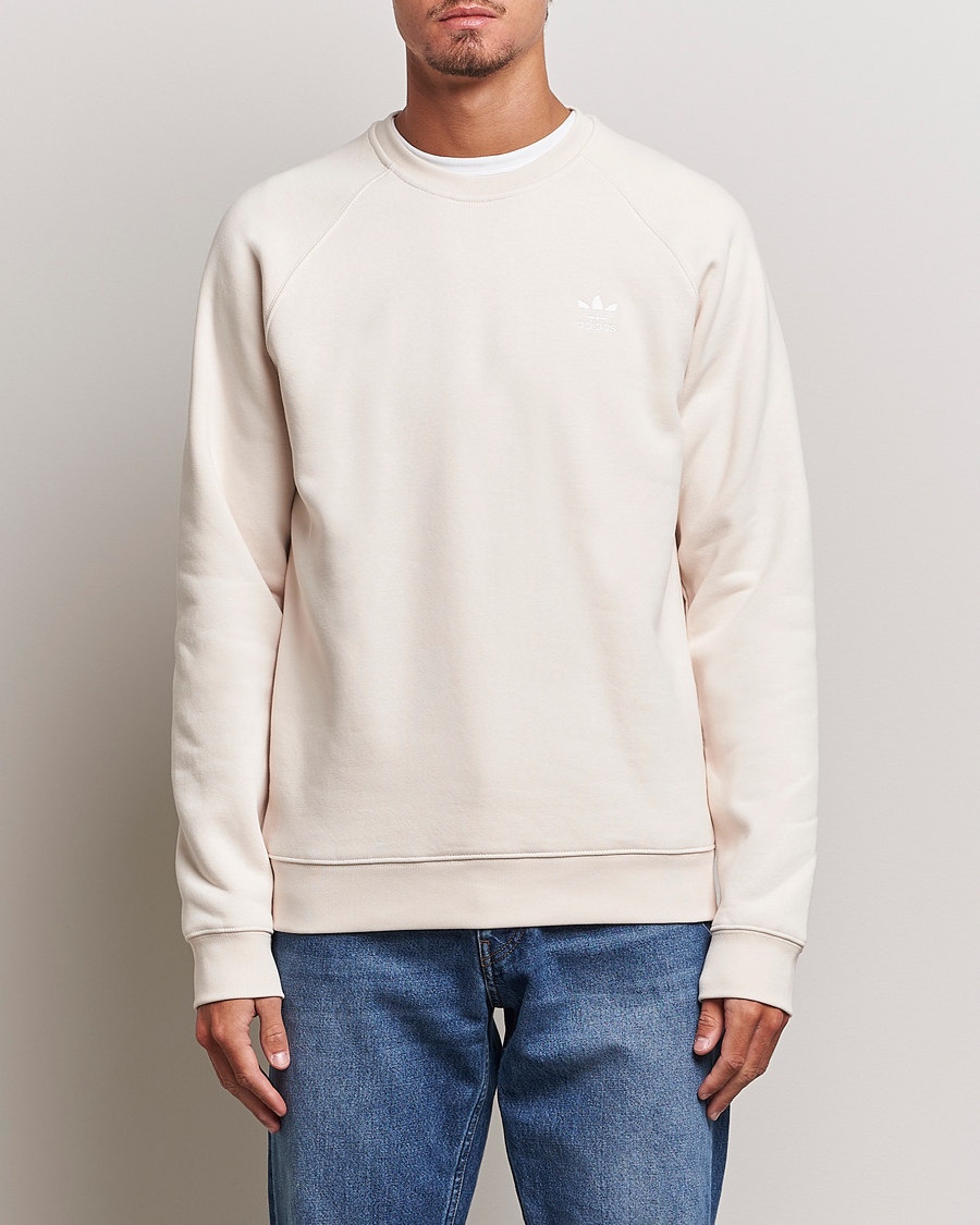 Herre | Trøjer | adidas Originals | Essential Crew Neck Sweatshirt Won White