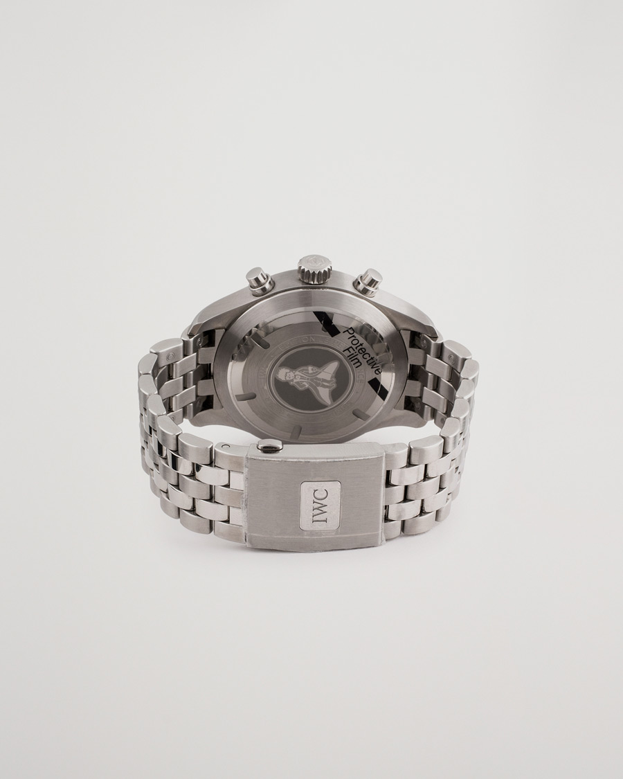 Herre | IWC Pre-Owned Le petit Steel IW3777-17 Blue | IWC Pre-Owned | Le petit Steel IW3777-17 Blue